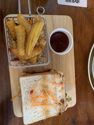   at The Source Cafe in Siem Reap