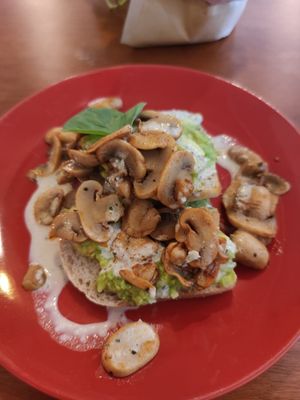 Avo Mushroom at The Source Cafe in Siem Reap