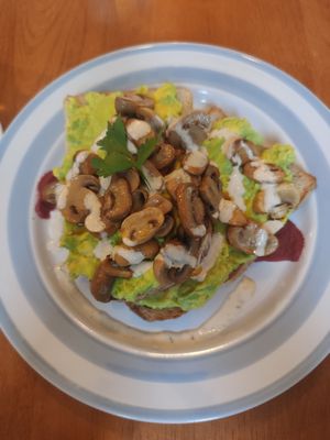 Avo Mushroom at The Source Cafe in Siem Reap