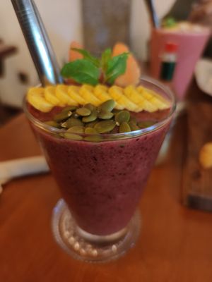 Smoothie at The Source Cafe in Siem Reap
