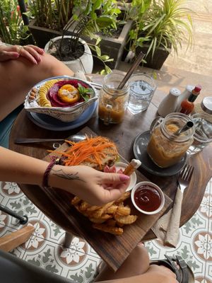   at The Source Cafe in Siem Reap