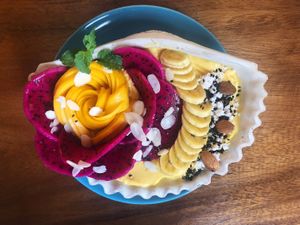 Vegan Smoothie Bowl ❤️🌱 at The Source Cafe in Siem Reap