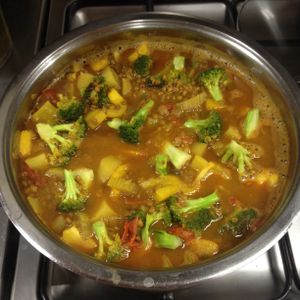 Lentil dal - nepalees dish. Full of flavours, warming, nutrient dense, gluten free. at Yoga Cakes in Amersfoort