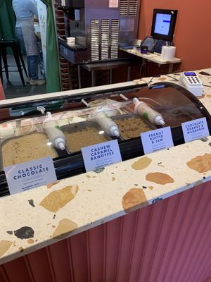 cookie dough!  at The After School Cookie Club in East London