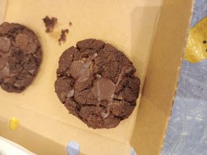 Double chocolate at The After School Cookie Club in East London