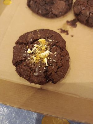 Chocolate orange at The After School Cookie Club in East London