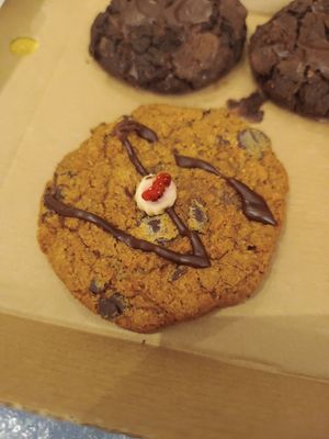 Strawberries and cream at The After School Cookie Club in East London