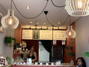 menu at The After School Cookie Club in East London