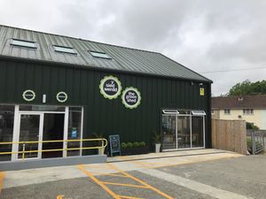 The Green Shed cafe at The Green Shed in Haverfordwest
