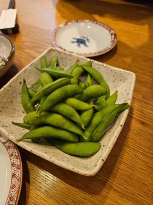 Edamame at Sushi-Dining Nob in Takayama