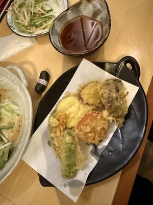 Vegetable tempura  at Sushi-Dining Nob in Takayama