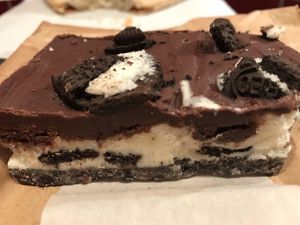 Oreo slice  at Page's Bakery in Tow Law