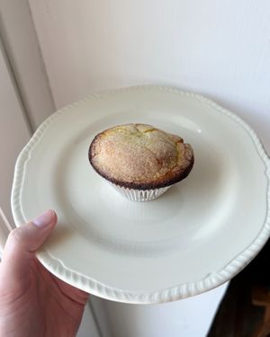 Pasticciotto (cream filled) at Martinucci Laboratory in Polignano A Mare