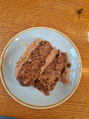 Carrot cake at Webbs in Droitwich Spa