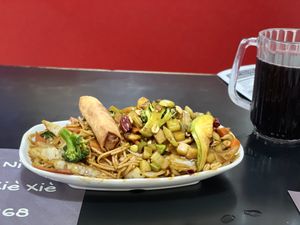 Don't remember what this is but it's 1 of 4 vegan options at Chino 168 in Cabo San Lucas