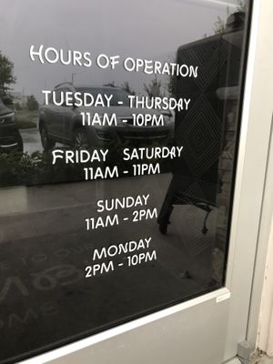 Hours at HUMBL in Orlando
