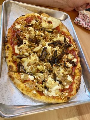 Meat lover pizza at HUMBL in Orlando