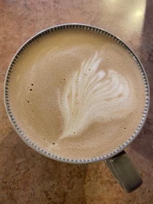 Oat Milk Vegan Mocha at The Black Dog in Snoqualmie