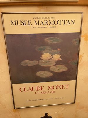 Bathroom art at The Black Dog in Snoqualmie