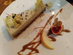 Lemon Lavender Cake at Liebling Trier in Trier