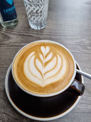 Hafer Cappuccino at Liebling Trier in Trier