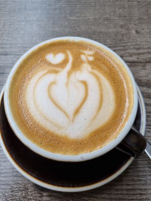 Cappuccino at Liebling Trier in Trier