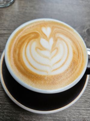 Hafer Cappuccino at Liebling Trier in Trier