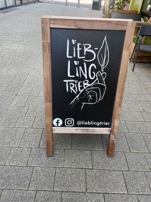 Outside  at Liebling Trier in Trier