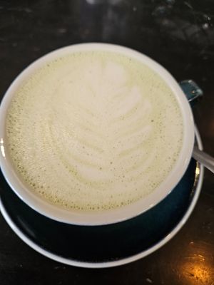 Best Matcha Latte in town (ungesüßt) at Liebling Trier in Trier