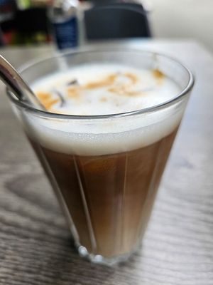 Iced Oat Latte at Liebling Trier in Trier