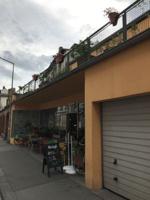 Outside at Liebling Trier in Trier