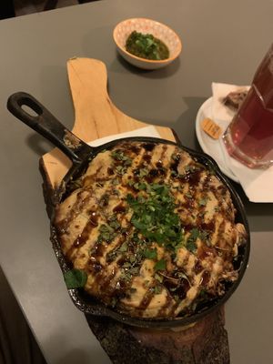 Zahara and black tea  at Akkawy in Berlin