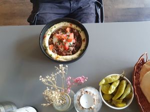 "Hummus foul" at Akkawy in Berlin