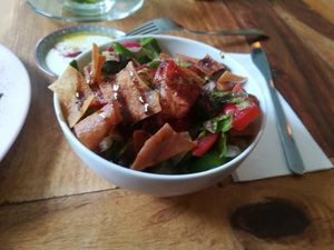 Salad at Akkawy in Berlin