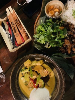 Tofu curry. TE LEKKER!  at Ong Tao in Frankfurt