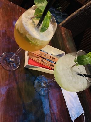 Vietnameese drankjes at Ong Tao in Frankfurt