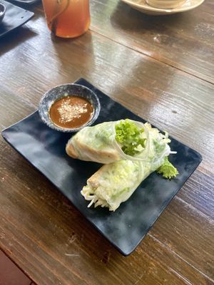 Summer rolls with tofu   at Ong Tao in Frankfurt