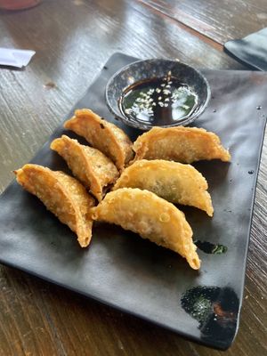 Fried dumplings   at Ong Tao in Frankfurt