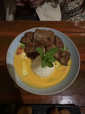 Duck curry  at Ong Tao in Frankfurt