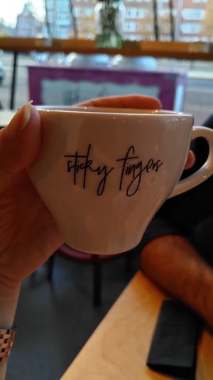 Sticky Fingers indeed at Sticky Fingers in Amsterdam