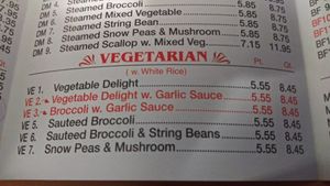 Menu at Hop Bo in West Melbourne