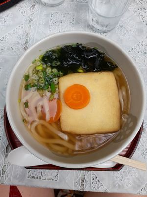 Vegan soup at Momiji-so in Hatsukaichi