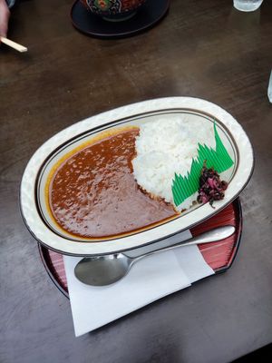 Curry at Momiji-so in Hatsukaichi