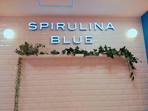 Specialized in rare raw spirulina.   Located near tourist sites; Ueno and Ameyoko. Found on the 2nd floor of Ueno HANRE, Matsusakaya Ueno department store near Okachimachi St.   at Spirulina Blue Ueno in Tokyo