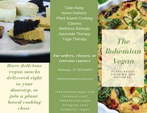 Menu Page 1 at Solful Kitchen in Mirissa