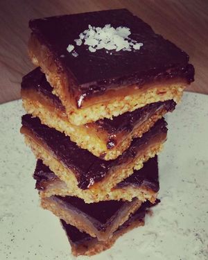 Caramel Slice at Solful Kitchen in Mirissa