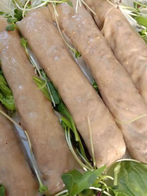 Sausages at Solful Kitchen in Mirissa