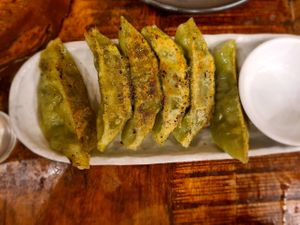 Vegetable Gyoza at Ramen Takara in Auckland