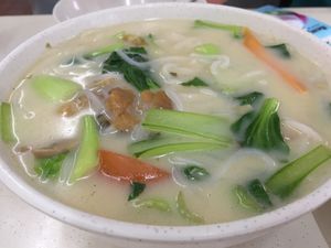 Fish soup  at Red Apple 红苹果素食 - Blk 16 Teck Whye in West Singapore