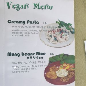 menu nov 2021 at Mananim Recipe in Seoul